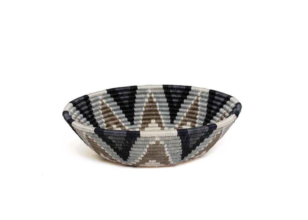 KAZI Extra Large Slate Jua Round Basket Home Goods 6 KAZI Extra Large Slate Jua Round Basket Home Goods