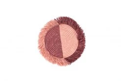 KAZI Home Goods Small Blossom Fringed Wall Disc I