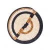 KAZI Small Geo + Banana Bark Woven Wall Plate