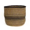 KAZI Extra Large Checkered Black Grass Planter Home Goods 2 KAZI Extra Large Checkered Black Grass Planter Home Goods