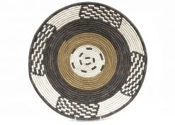KAZI Ugandan Raffia Plate VI Home Goods