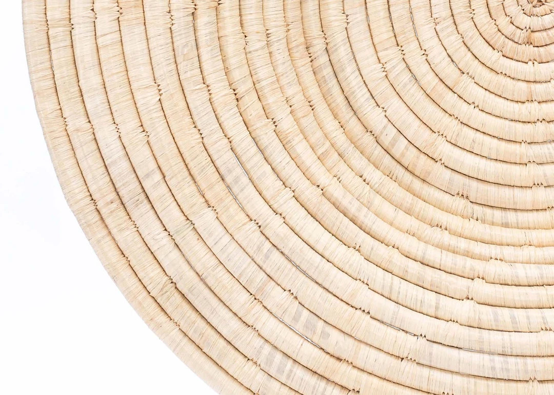 KAZI Medium All Natural Woven Wall Plate Home Goods 5 KAZI Medium All Natural Woven Wall Plate Home Goods