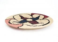 KAZI Jumbo Amelia Burgundy Wall Plate