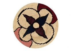 KAZI Jumbo Amelia Burgundy Wall Plate