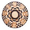 KAZI Oversized Midnight Woven Wall Plate