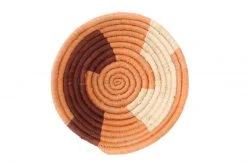 KAZI Small Amber Msanii Round Basket
