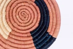 KAZI Home Goods Small Blossom Mnara Round Basket 10 KAZI Home Goods Small Blossom Mnara Round Basket