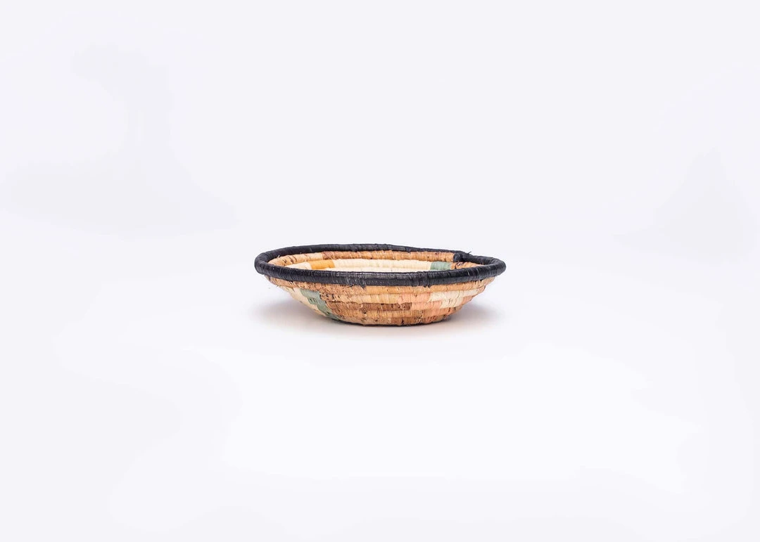 KAZI Small Repulika Peach Round Basket Home Goods 4 KAZI Small Repulika Peach Round Basket Home Goods