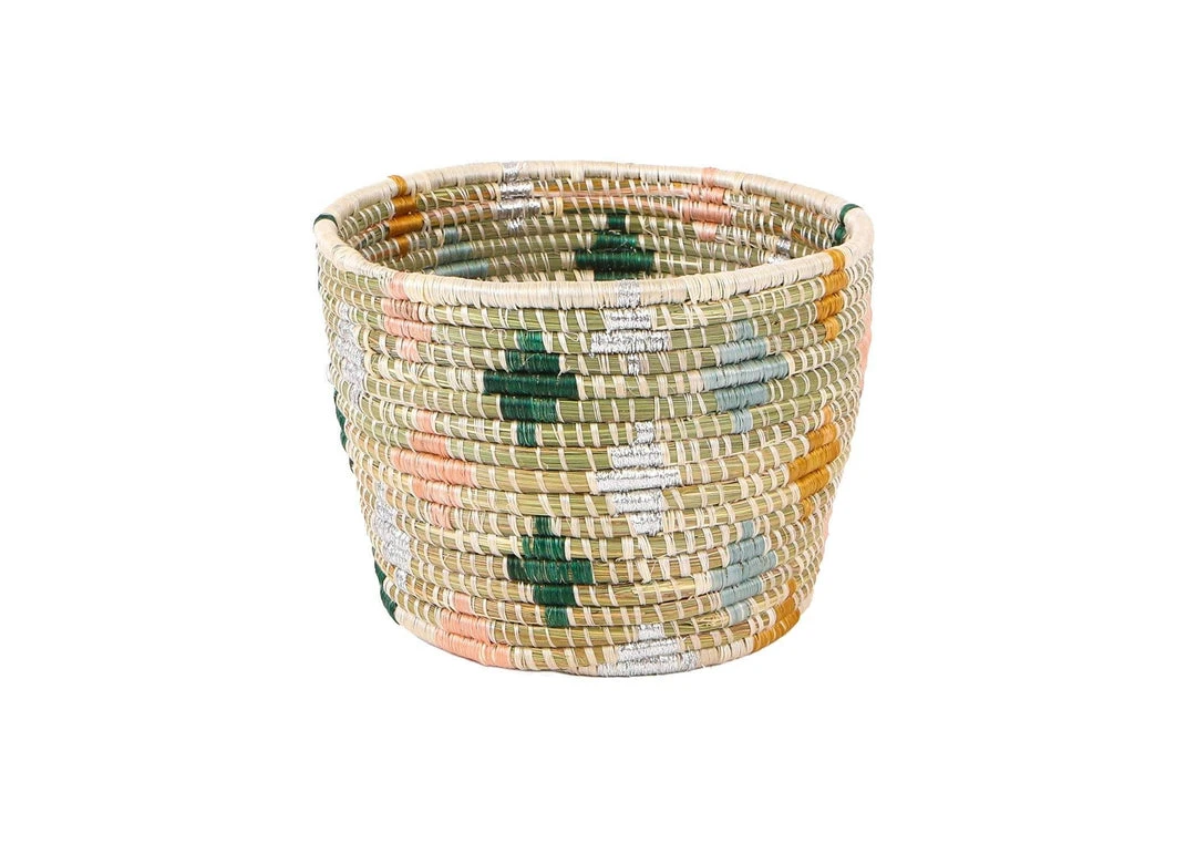 KAZI Floret Metallic Dafina Tapered Planter 3 KAZI Floret Metallic Dafina Tapered Planter