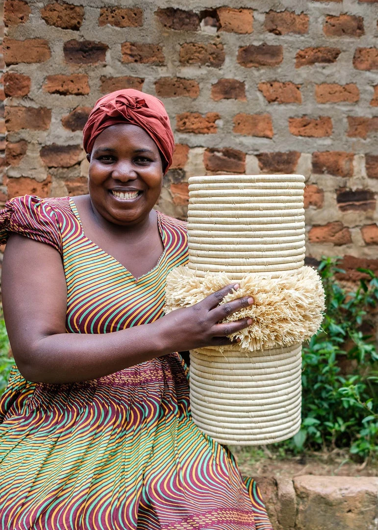 KAZI Home Goods All Natural Fringe Vase 5 KAZI Home Goods All Natural Fringe Vase