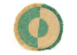 KAZI Bermuda Fringed Wall Disc II