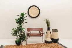 KAZI Home Goods Black Malia Vase