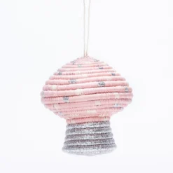 KAZI Blush Mushroom Ornament