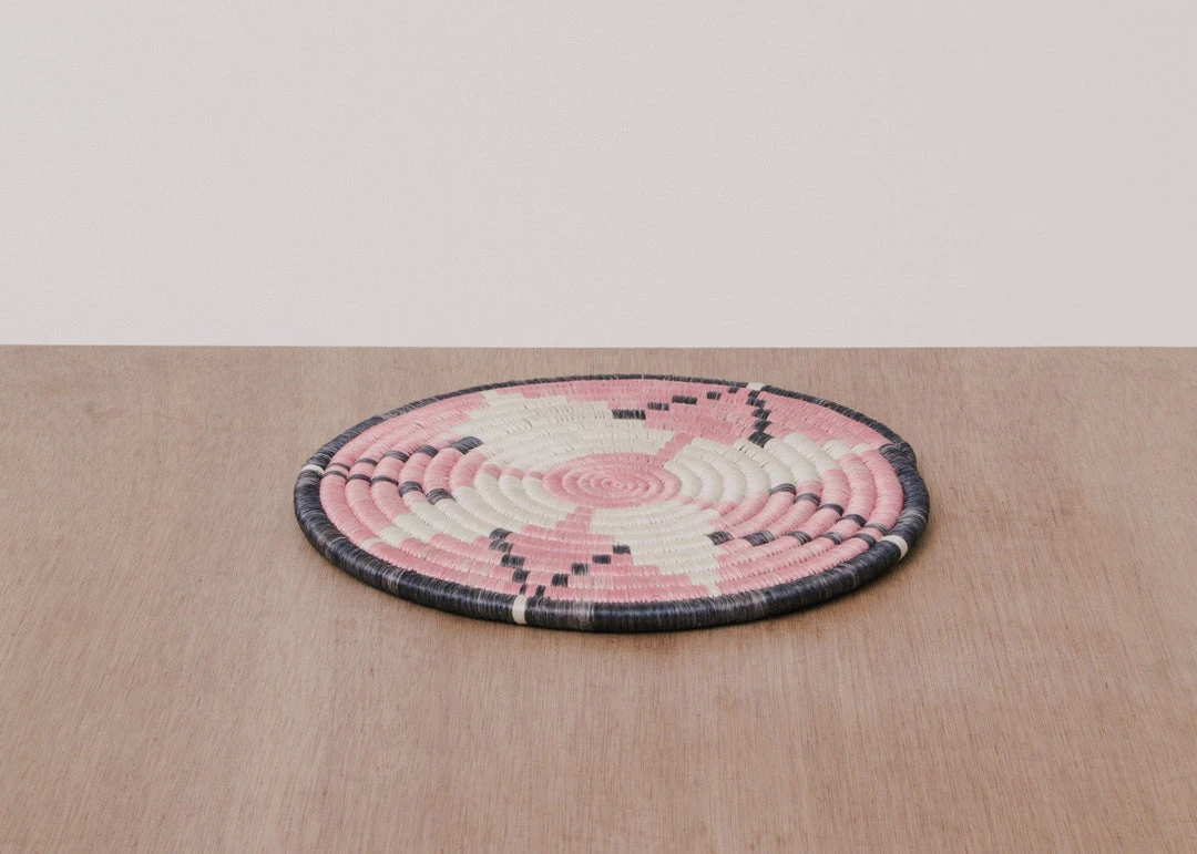 KAZI Blush Pink Hope Wall Trivet 5 KAZI Blush Pink Hope Wall Trivet