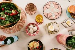 KAZI Blush Pink Hope Wall Trivet 9 KAZI Blush Pink Hope Wall Trivet