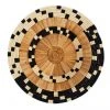 KAZI Home Goods Checkered Banana Bark Jumbo Bowl