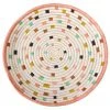 KAZI Dotted Peach Circular Tray Home Goods 2 KAZI Dotted Peach Circular Tray Home Goods