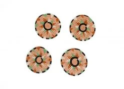 KAZI Dusty Peach Nyota Coasters Home Goods