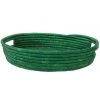 KAZI Evergreen Raffia Oval Tray Home Goods 2 KAZI Evergreen Raffia Oval Tray Home Goods