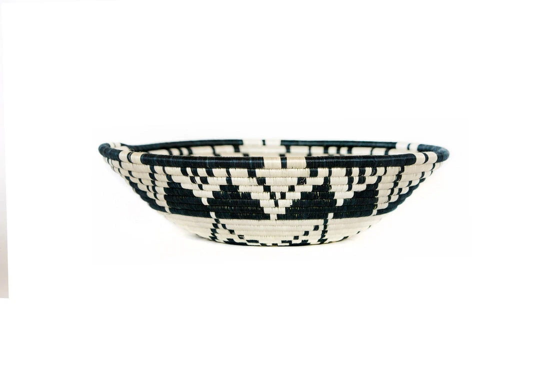KAZI Extra Large Black + White Ikaze Basket Home Goods 6 KAZI Extra Large Black + White Ikaze Basket Home Goods