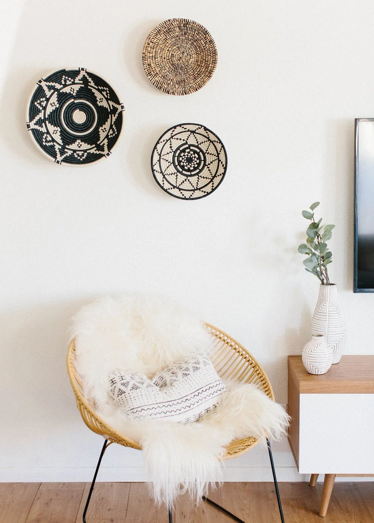 KAZI Extra Large Black + White Ikaze Basket Home Goods 7 KAZI Extra Large Black + White Ikaze Basket Home Goods