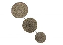 KAZI Home Goods Heathered Black Wall Pendant