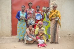 KAZI Home Goods Hibiscus Sozi Vase