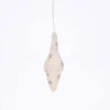 KAZI Fair Trade Icicle Silver Metallic Ornament 1 KAZI Fair Trade Icicle Silver Metallic Ornament