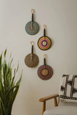 KAZI Indie Round Hand Fan Home Goods