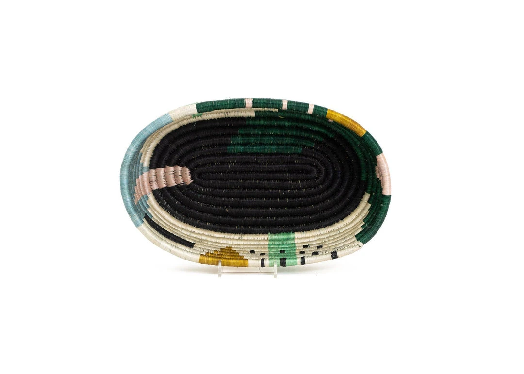 KAZI Ivy + Blush Biko Oval Basket 5 KAZI Ivy + Blush Biko Oval Basket