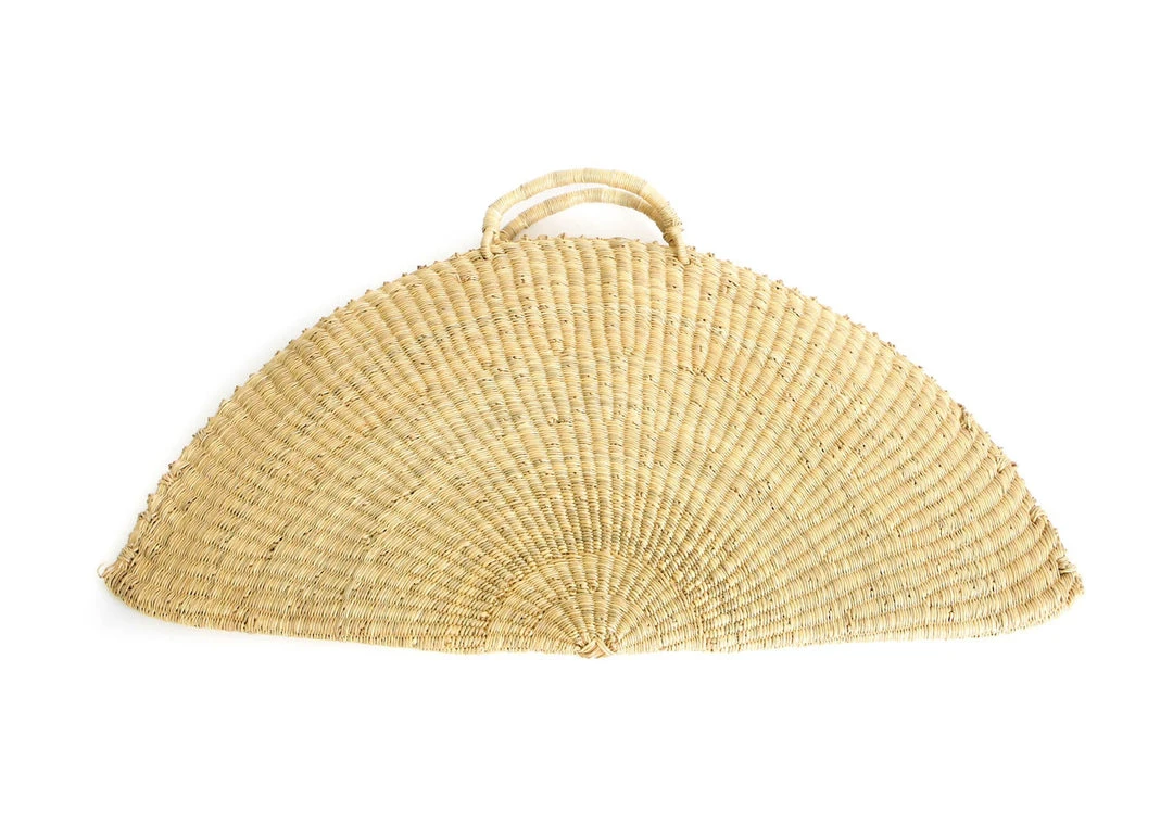 KAZI Accessories Jumbo Half Moon Straw Tote 3 KAZI Accessories Jumbo Half Moon Straw Tote