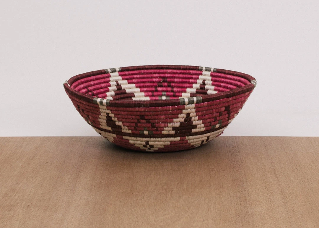 KAZI Home Goods Jumbo Mauve Fig Wall Bowl 4 KAZI Home Goods Jumbo Mauve Fig Wall Bowl