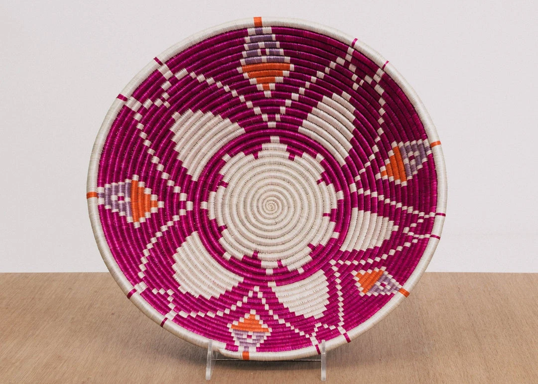 KAZI Jumbo Vivid Viola Wall Bowl 3 KAZI Jumbo Vivid Viola Wall Bowl