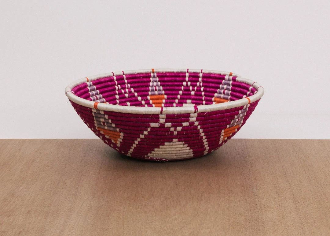 KAZI Jumbo Vivid Viola Wall Bowl 4 KAZI Jumbo Vivid Viola Wall Bowl