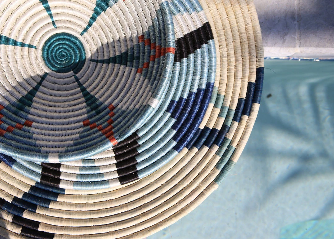 KAZI Large Dusk Blue + Melon Hope Bowl 5 KAZI Large Dusk Blue + Melon Hope Bowl