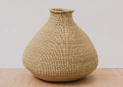 KAZI Home Goods Large Natural Grass Bud Vase