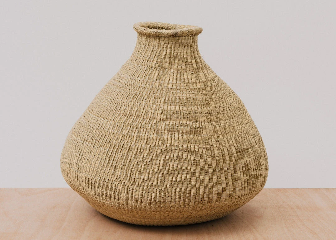 KAZI Home Goods Large Natural Grass Bud Vase 4 KAZI Home Goods Large Natural Grass Bud Vase