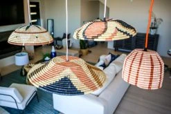 KAZI Lighting Large Shades Of Sand Lamp Pendant