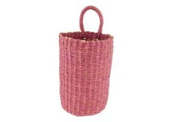 KAZI Mauve Hanging Basket Home Goods