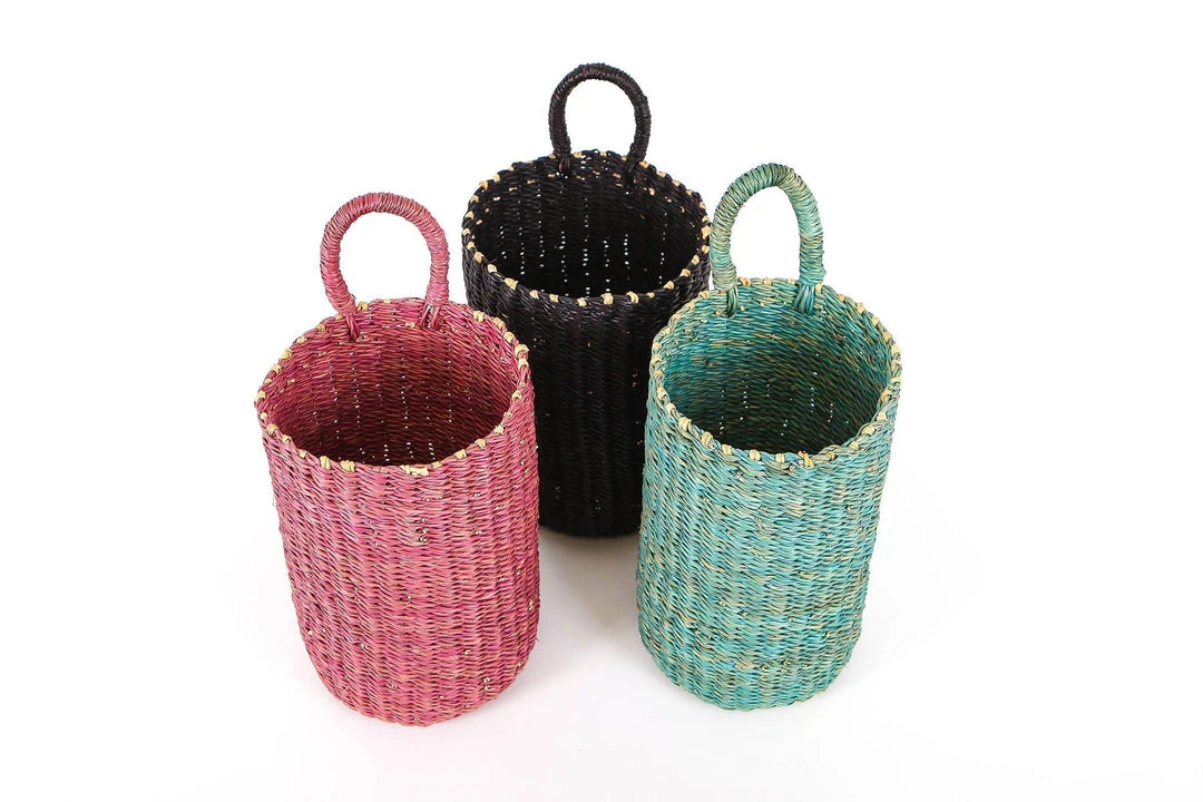 KAZI Mauve Hanging Basket Home Goods 6 KAZI Mauve Hanging Basket Home Goods