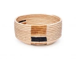 KAZI Home Goods Medium Banana Leaf Kisasa Basket