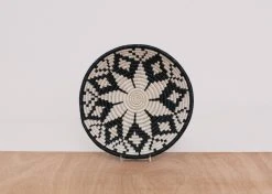KAZI Home Goods Medium Black Maua Basket