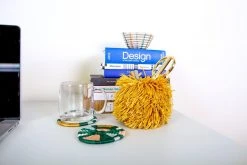 KAZI Mustard Bomba Brush Cup 13 KAZI Mustard Bomba Brush Cup