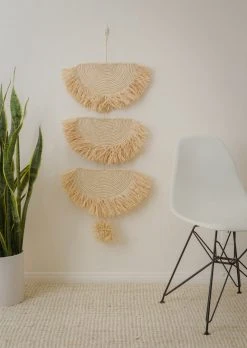 KAZI Natural Raffia Parade Mobile