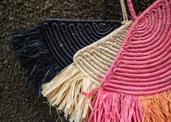 KAZI Natural Raffia Parade Mobile
