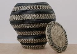 KAZI Home Goods Nubian Floor Basket II