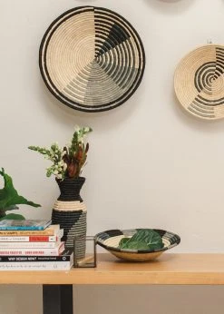 KAZI Opal Gray Color Blocked Vase Home Goods 6 KAZI Opal Gray Color Blocked Vase Home Goods