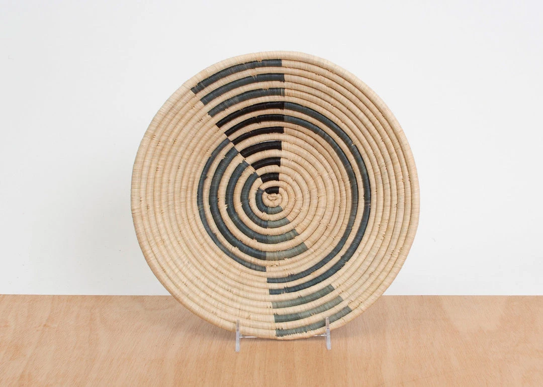 KAZI Opal Gray Geo Large Bowl 3 KAZI Opal Gray Geo Large Bowl