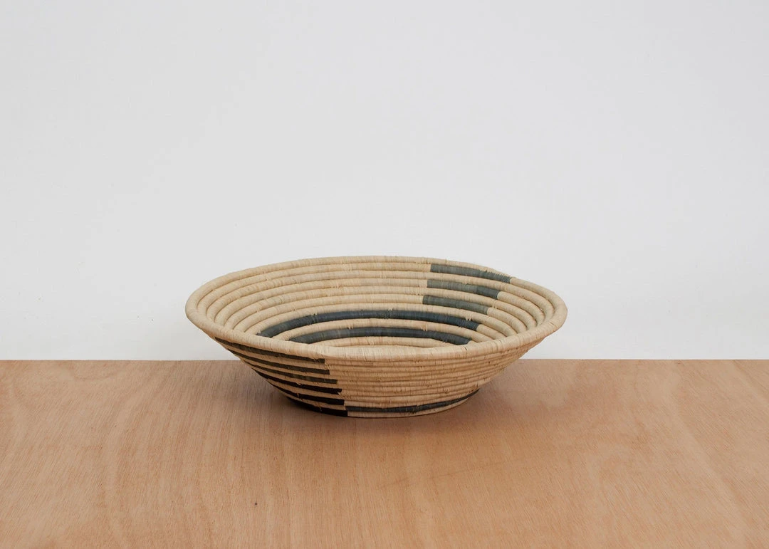 KAZI Opal Gray Geo Large Bowl 4 KAZI Opal Gray Geo Large Bowl