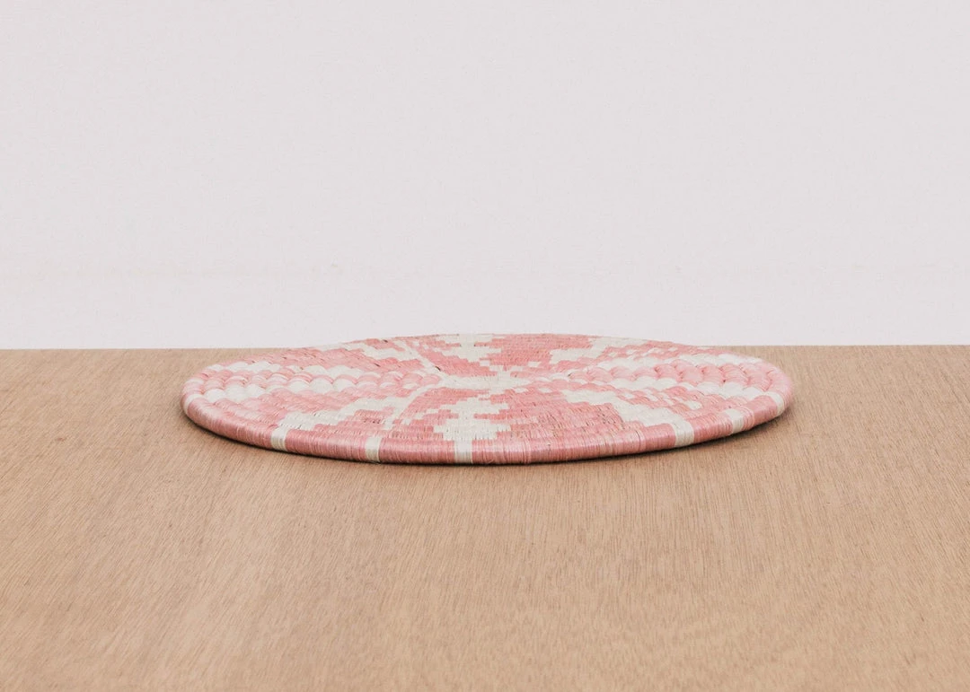 KAZI Home Goods Pale Blush Rangi Wall Trivet 4 KAZI Home Goods Pale Blush Rangi Wall Trivet